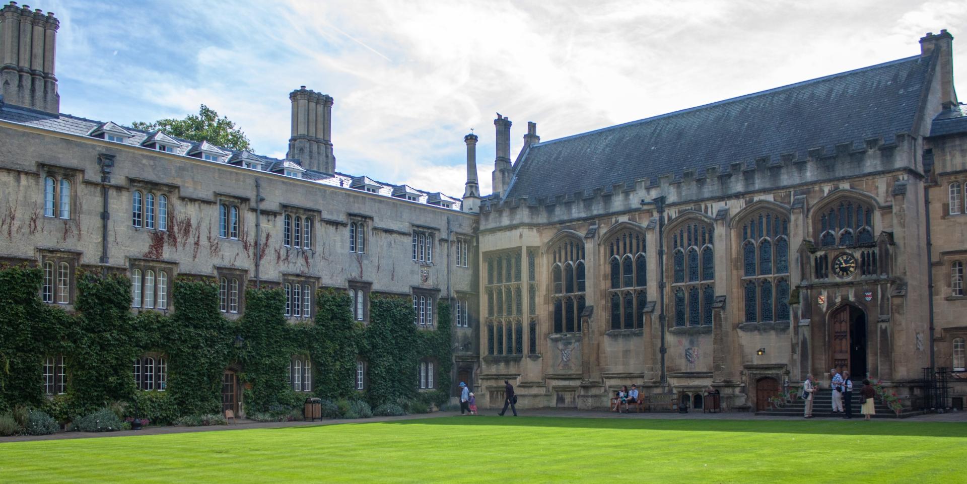 Exeter college quad